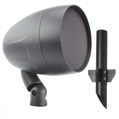 Bocina TruAudio para Exteriores AS-2T, Alambrico, 50W RMS, Negro - Incluye Estaca
