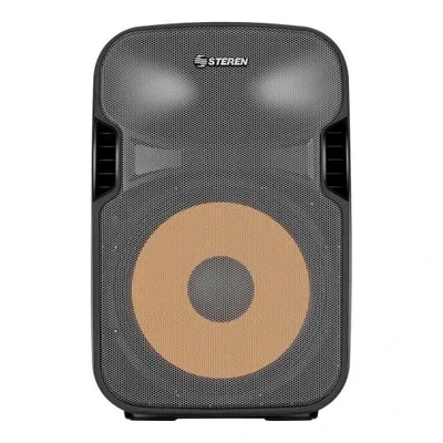 Bocina Bafle Profesional Bluetooth Steren BAF-1555BT, Inalambrico, 200W RMS, 3000W PMPO, USB, Negro
