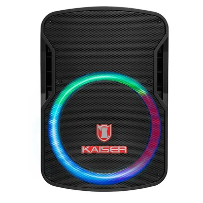 Bocina Bafle Profesional Bluetooth KSR MSA-7515MX, Alambrico/Inalambrico, 25.000W PMPO, USB, Negro