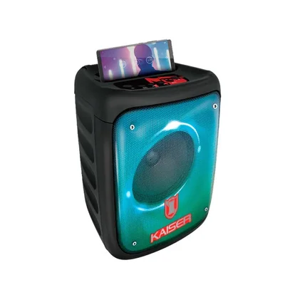 Bocina Bafle Profesional Bluetooth KSR KSW-7006, Alambrico/Inalambrico, 20W RMS, USB, Negro
