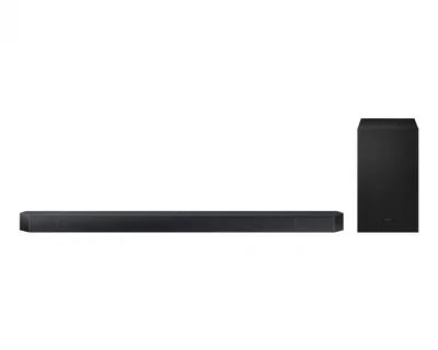Barra de Sonido para TV Bluetooth con Subwoofer Samsung HW-Q600H/ZX, Alambrico/Inalambrico, 2.1 Canales, 37W RMS