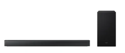 Barra de Sonido para TV Bluetooth con Subwoofer Samsung HW-B650F/ZX, Alambrico/Inalambrico, 3.1 canales, 48W RMS
