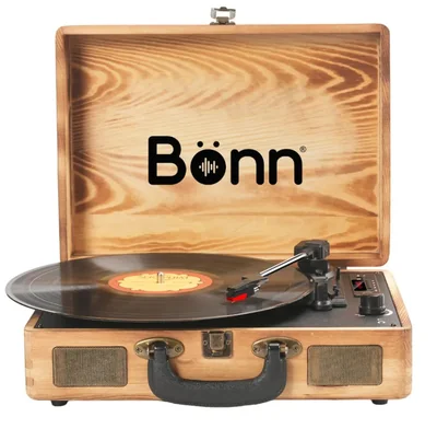 Tocadiscos Bluetooth Tipo Maletin Portatil Bonn