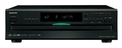 Onkyo Reproductor Carrusel de 6 CDs DX-C390, Optical/Coaxial, Negro