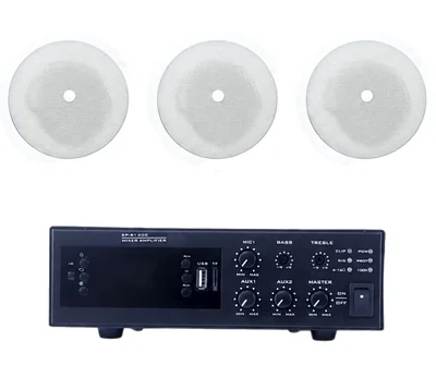 Amplificador Epcom de Audio EPB120E/3CS, Alambrico, Bluetooth, USB