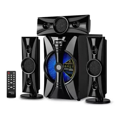 Steel Pro Mini Home Theater B3.1, Bluetooth, Alambrico/Inalambrico, 3.1 Canales, 220W RMS, Negro
