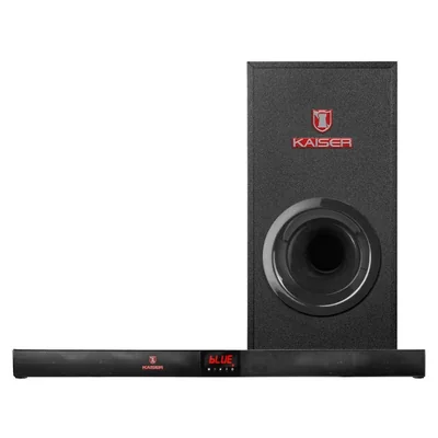 Barra de Sonido para TV Bluetooth con Subwoofer Kaiser KBS3080, Alambrico/Inalambrico, 2.0 Canales, 40W RMS