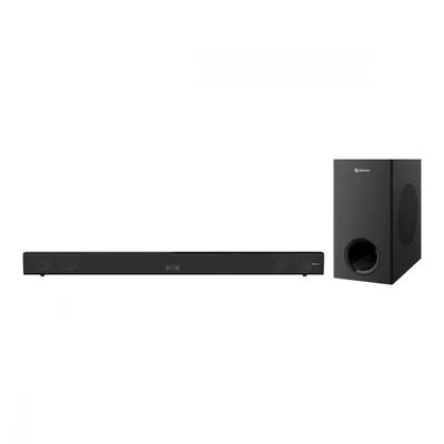 Barra de Sonido para TV Bluetooth con Subwoofer Steren BSD-600, Alambrico/Inalambrico, 2.1 Canales, 80W RMS