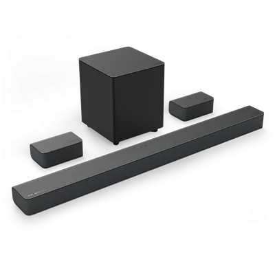 Barra de Sonido para TV Bluetooth con Subwoofer Vizio M51AX-J6, Alambrico/Inalambrico, 5.1 Canales, 200W RMS