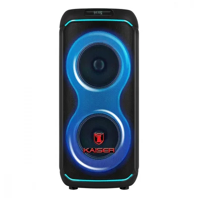 Bocina Bluetooth Portatil Kaiser KSF-8028, Alambrico/Inalambrico, USB-A/USB-C, 55W, Negro
