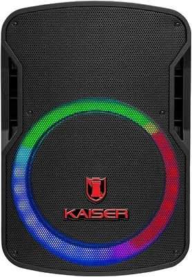 Bocina Bluetooth Portatil Kaiser GEM-9515, Inalambrico, USB-A, 30W, Negro