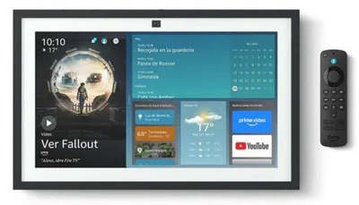 Amazon Asistente de Voz Echo Show 15 2 generacion 15.6", Inalambrico, WiFi, Bluetooth, Negro