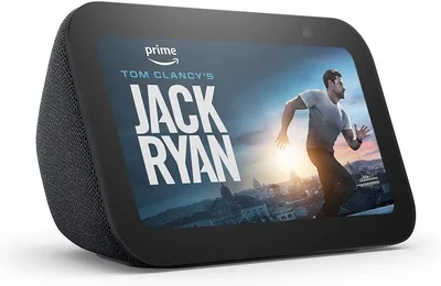 Amazon Asistente de Voz Echo Show 5 G3 5.5", Inalambrico, WiFi, Bluetooth, Negro