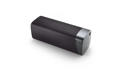 Bocina Bluetooth Philips TAS7505/00, Inalambrico, Negro/Gris