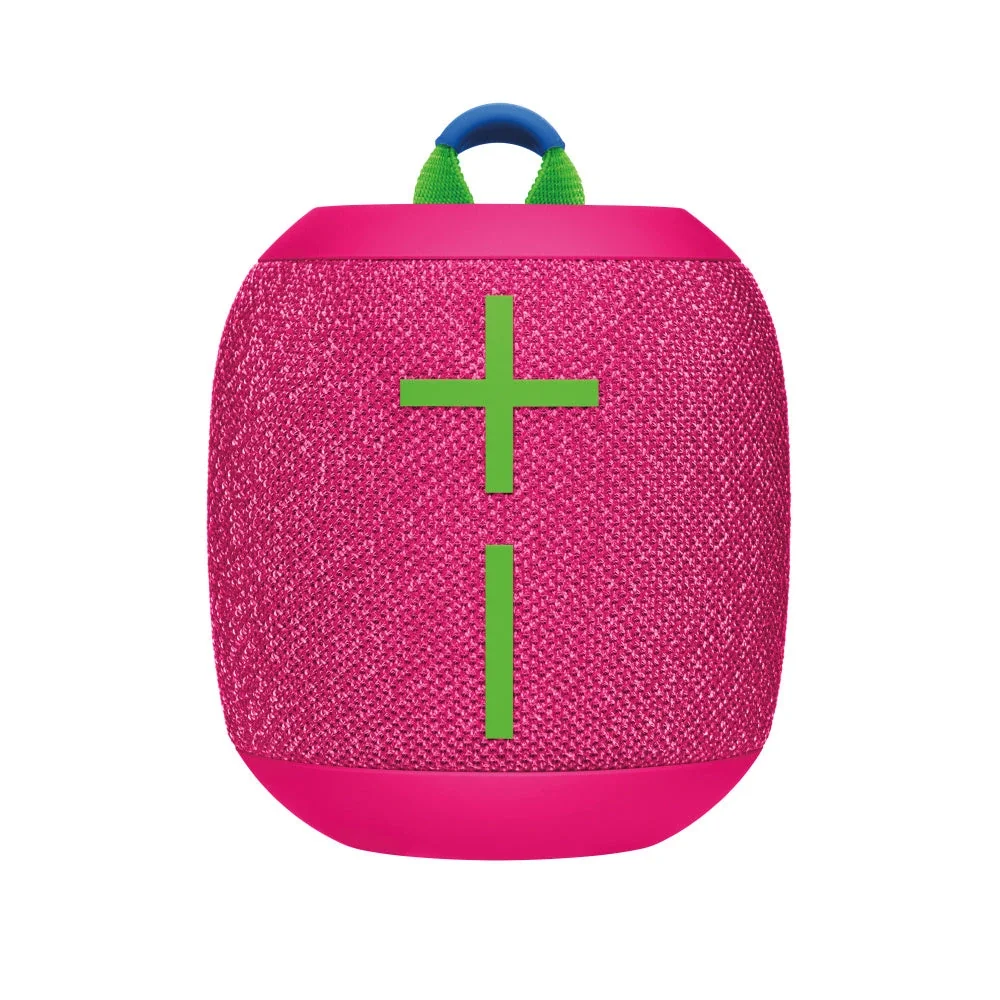 Bocina Bluetooth Logitech WONDERBOOM 3, Inalambrico, Rosa - Resistente al Agua