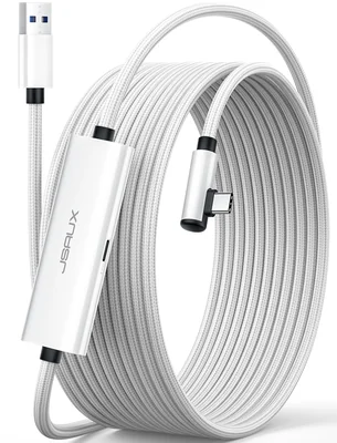 Cable Jsaux Usb 3.0 Con Carga De 18 W Para Visor Vr 5 M - Venta Internacional.