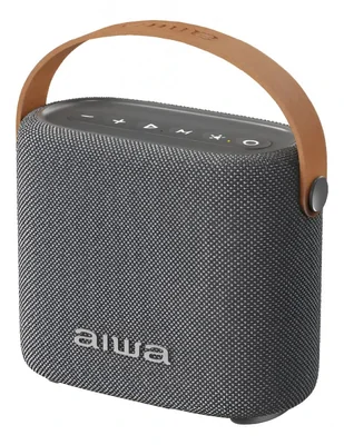 Bocina Bluetooth Portatil Aiwa AWS70BTG, Inalambrico, MicroUSB, 7W, Gris