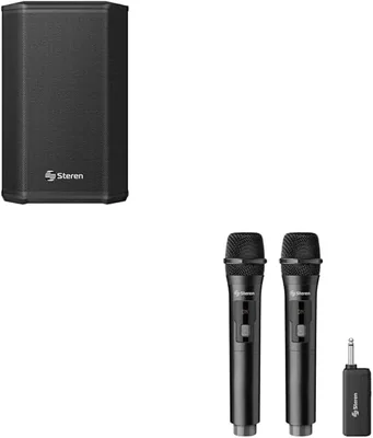 Bocina Bluetooth Steren BAF-0890R, Inalambrico, 100W RMS, USB, Negro