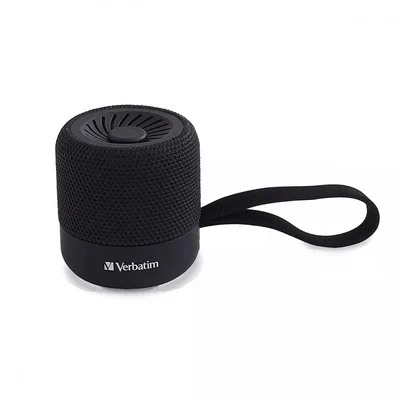 Bocina Bluetooth Portatil Mini Verbatim, Inalambrico, 3W RMS, USB, Negro