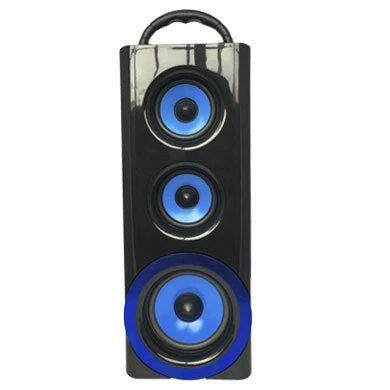 Bocina Portatil BRobotix KS-432, Alambrico, 10W RMS, USB, Azul/Negro