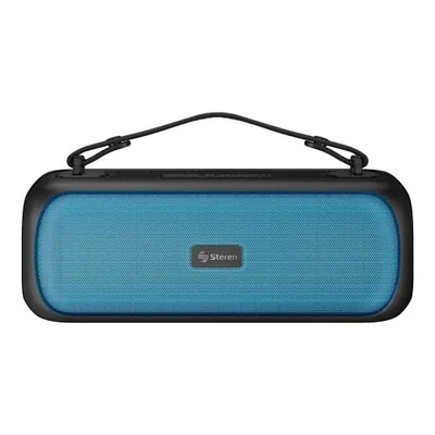Bocina Bluetooth Portatil Steren BOOM-140, Inalambrico, 15W RMS, Negro/Azul