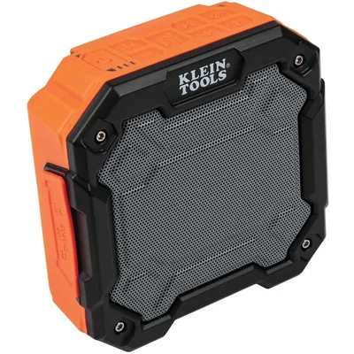Bocina Bluetooth Portatil Klein Tools AEPJS3, Inalambrico, Negro/Naranja - Resistente al Agua