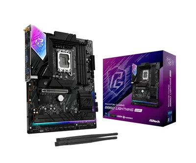 Placa Madre Asrock Phantom Gaming B860 Lightning Wifi 6e - Venta Internacional.