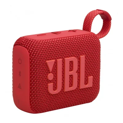 Bocina Bluetooth Portatil JBL Go 4, Inalambrico, 4.2W RMS, Rojo - Resistente al Agua