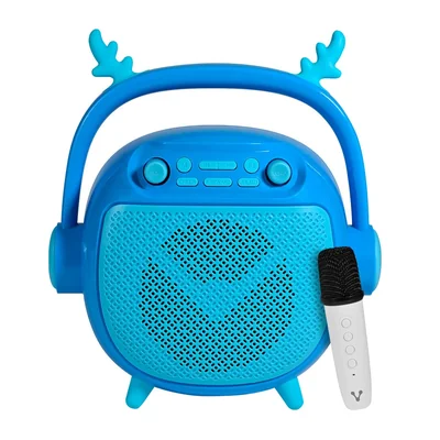 Bocina Bluetooth Portatil Vorago BSP-205, Inalambrico, 10W RMS, USB-C, Azul