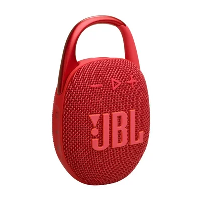 Bocina Bluetooth Portatil JBL Clip 5, Inalambrico, USB-C, 7W, Rojo - Resistente al Agua