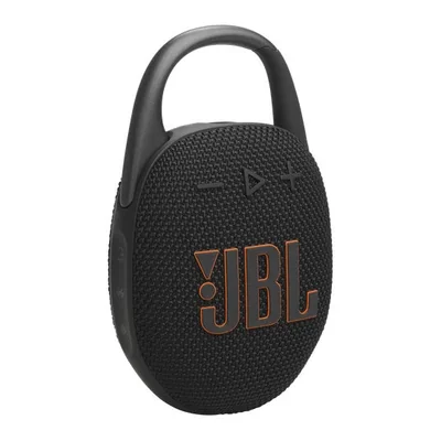 Bocina Bluetooth Portatil JBL Clip 5, Inalambrico, USB-C, 7W, Negro - Resistente al Agua
