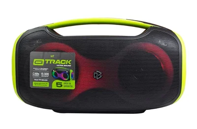 Bocina Bluetooth Portatil STF G Track Ultra, Inalambrico, USB-C, 30W, Negro