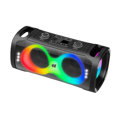 Bocina Bluetooth Portatil STF ST-S77392, Alambrico/Inalambrico, USB-A/USB-C, 50W, Negro