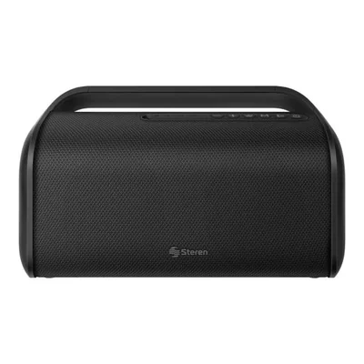 Bocina Bluetooth Portatil Steren BOC-980NE, Inalambrico, USB-C, 40W, Negro - Resistente a Salpicaduras