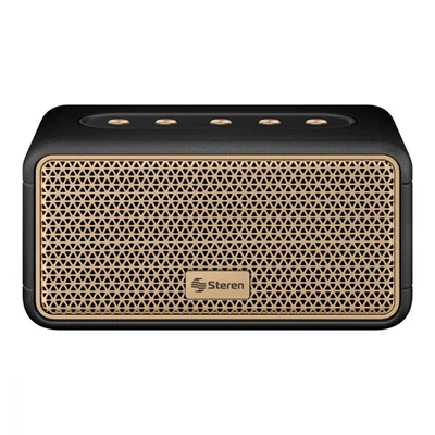 Bocina Bluetooth Portatil Steren BOC-9500, Inalambrico, USB-C, 20W, Negro
