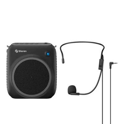 Bocina Bluetooth Portatil Steren AMP-060, Alambrico/Inalambrico, USB-A/USB-C, 5W, Negro
