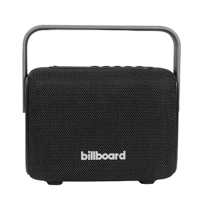 Bocina Bluetooth Portatil Billboard Carbono Reflect, Alambrico, USB-C, 7W, Negro