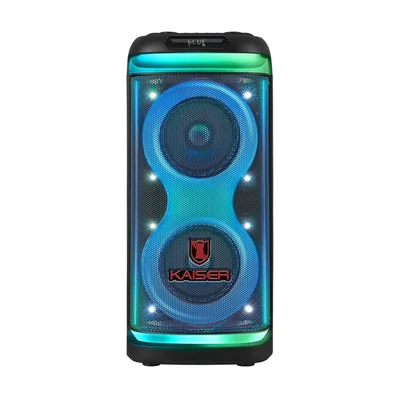 Bocina Bluetooth Portatil Ksr KSF-8024, Alambrico/Inalambrico, USB-A/USB-C, 70W, Negro