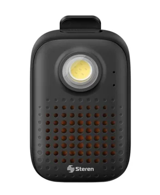 Bocina Bluetooth Portatil Steren 9030, Inalambrico, USB-C, 3W, Negro