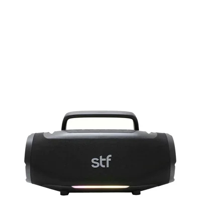 Bocina Bluetooth Portatil STF Allure Track, Inalambrico, USB-C, 90W, Negro - Resistente a Salpicaduras