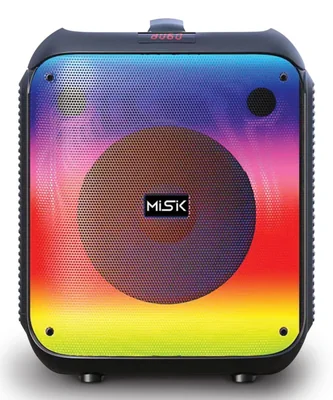Bocina Bluetooth Misik MS231, Alambrico/Inalambrico, 5W RMS, USB, Negro
