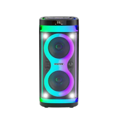 Bocina Bluetooth Aiwa AWPOH4D, Alambrico/Inalambrico, 600W RMS, Negro