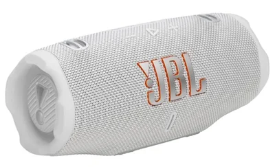 Bocina Bluetooth Portatil JBL Charge 6, Inalambrico, USB-C, 45W, Blanco - Resistente a Polvo/Agua