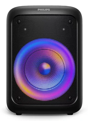 Bocina Bluetooth Portatil Philips TAX2000, Alambrico/Inalambrico, 20W, Negro