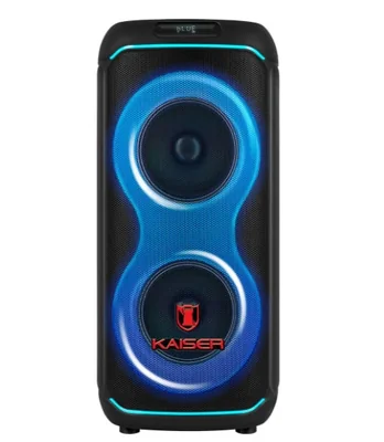 Bocina Bluetooth Portatil Kaiser 8026, Inalambrico, USB-A, 45W, Negro