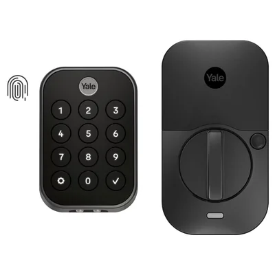 Yale Assure Lock 2 Touch Deadbolt - Cerradura De Puerta De Entrada Inteligente Sin Llave Con Teclado Conectado Bluetooth Y Escán