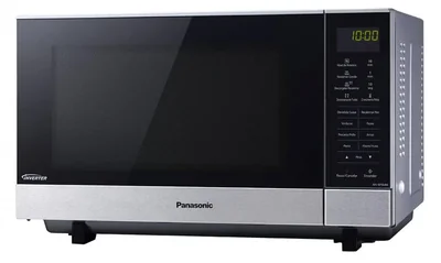 Horno de Microondas Panasonic NN-SF564MRPH, 1 Pies Cubicos, 1200W, 27 Litros, Negro/Plata