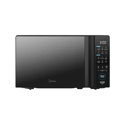 Horno de Microondas Midea MMDT07S2MB, 0.7 Pies Cubicos, 1050W, 20 Litros, Negro