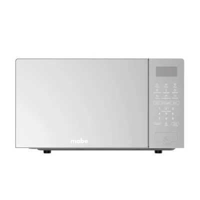 Horno de Microondas Mabe HMM07SBW, 0.7 Pies Cubicos, 700W, 20 Litros, Plata