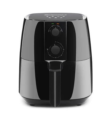 Freidora De Aire Caliente Elite Gourmet Negra 4 Cuartos De Galón Con Control De Temperatura Y - Venta Internacional.